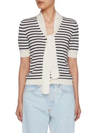 Main View - Click To Enlarge - FRAME - Sailor Tie Cardigan