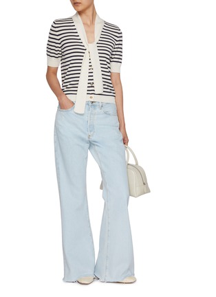 Figure View - Click To Enlarge - FRAME - Sailor Tie Cardigan