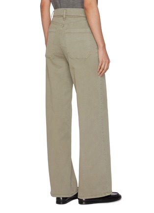 Back View - Click To Enlarge - FRAME - Le Slim Palazzo Jeans