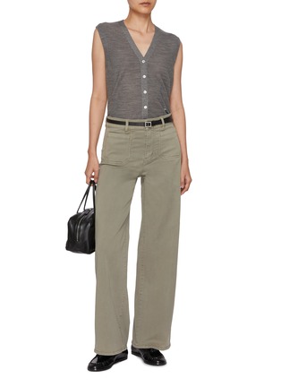 Figure View - Click To Enlarge - FRAME - Le Slim Palazzo Jeans