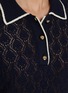  - FRAME - The Rookie Pointelle Polo Shirt