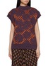 Main View - Click To Enlarge - DRIES VAN NOTEN - Tepic Jacquard Knit Vest