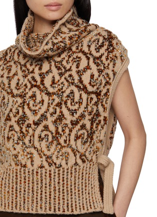  - DRIES VAN NOTEN - Teko Embellished Knit Vest