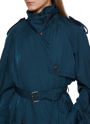  - DRIES VAN NOTEN - Ristos Double Breasted Belted Trench Coat