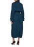 Back View - Click To Enlarge - DRIES VAN NOTEN - Ristos Double Breasted Belted Trench Coat