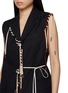  - DRIES VAN NOTEN - Bimbila Sleeveless Embellished Wool Blazer