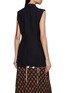 Back View - Click To Enlarge - DRIES VAN NOTEN - Bimbila Sleeveless Embellished Wool Blazer