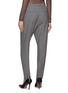 Back View - Click To Enlarge - DRIES VAN NOTEN - Pamplona Wool Blend Stirrup Pants