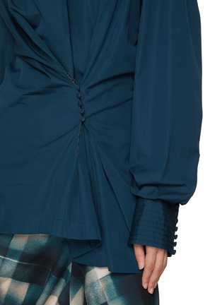  - DRIES VAN NOTEN - Cinched Front Cotton Shirt