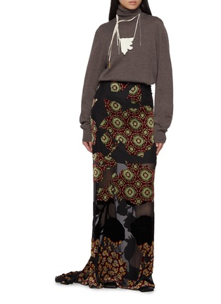 Figure View - Click To Enlarge - DRIES VAN NOTEN - Salvix Maxi Skirt