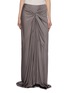Main View - Click To Enlarge - DRIES VAN NOTEN - Humila Draped Slinky Maxi Skirt