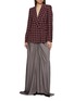 Figure View - Click To Enlarge - DRIES VAN NOTEN - Humila Draped Slinky Maxi Skirt