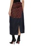 Back View - Click To Enlarge - DRIES VAN NOTEN - Soly Embroidered Crystal Embellished Skirt Wrap