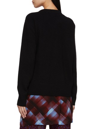 Back View - Click To Enlarge - DRIES VAN NOTEN - Tiah Embellished Cashmere Knit Cardigan