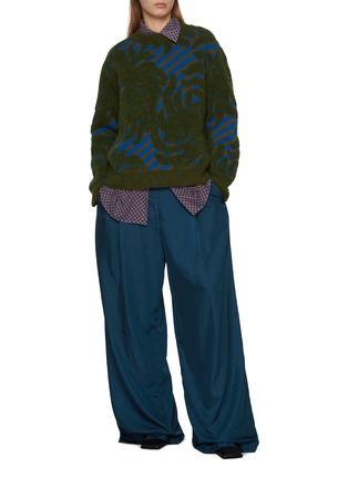 Figure View - Click To Enlarge - DRIES VAN NOTEN - Tela Intarsia Knit Sweater