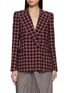 Main View - Click To Enlarge - DRIES VAN NOTEN - Beaura Double Breasted Chequered Blazer