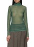 Main View - Click To Enlarge - DRIES VAN NOTEN - Hoyser Turtleneck Printed Sheer Top