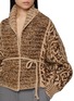  - DRIES VAN NOTEN - Tekla Jacquard Knit Wrap Sweater