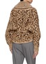 Back View - Click To Enlarge - DRIES VAN NOTEN - Tekla Jacquard Knit Wrap Sweater