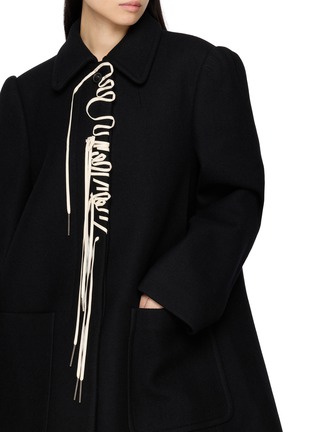  - DRIES VAN NOTEN - Rebela Shoe Lace Detail Coat