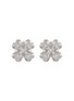 Main View - Click To Enlarge - SSIL - Lucky Clover Stud Earrings