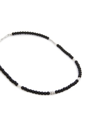 Detail View - Click To Enlarge - SSIL - Onyx Bead Choker
