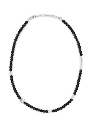 Main View - Click To Enlarge - SSIL - Onyx Bead Choker