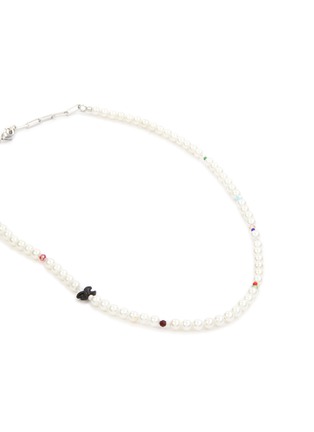 Detail View - Click To Enlarge - SSIL - Faux Pearl Bead Choker