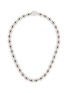 Main View - Click To Enlarge - SSIL - Clover Rhodium Plated Brass Tennis Necklace