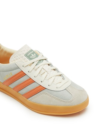 Detail View - Click To Enlarge - ADIDAS - Gazelle Indoor Low Top Leather Women's Sneakers