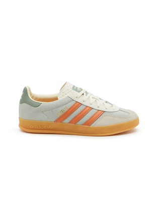 Main View - Click To Enlarge - ADIDAS - Gazelle Indoor Low Top Leather Women's Sneakers