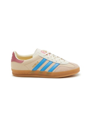 Main View - Click To Enlarge - ADIDAS - Gazelle Indoor Low Top Leather Women's Sneakers