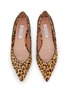Detail View - Click To Enlarge - AQUAZZURA - Sheeva Skimmer Leather Flats