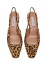 Detail View - Click To Enlarge - AQUAZZURA - Ginza 35 Leather Slingback Pumps