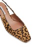 Detail View - Click To Enlarge - AQUAZZURA - Ginza 35 Leather Slingback Pumps