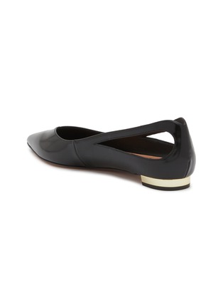  - AQUAZZURA - Sheeva Skimmer Leather Flats