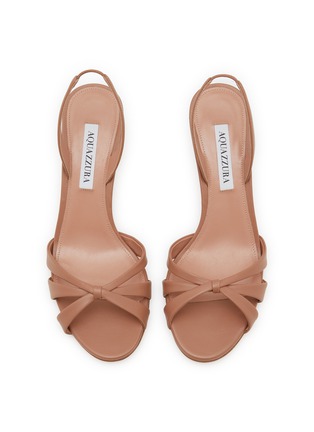 Detail View - Click To Enlarge - AQUAZZURA - Tati 50 Nappa Sandals