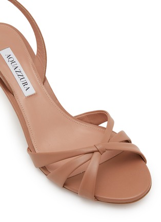 Detail View - Click To Enlarge - AQUAZZURA - Tati 50 Nappa Sandals