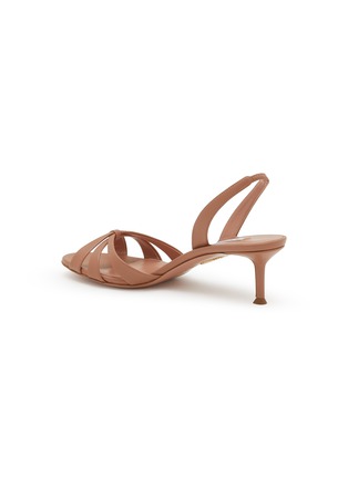  - AQUAZZURA - Tati 50 Nappa Sandals