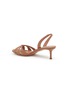  - AQUAZZURA - Tati 50 Nappa Sandals