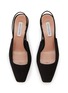 Detail View - Click To Enlarge - AQUAZZURA - Allegra 40 Suede Slingback Mules