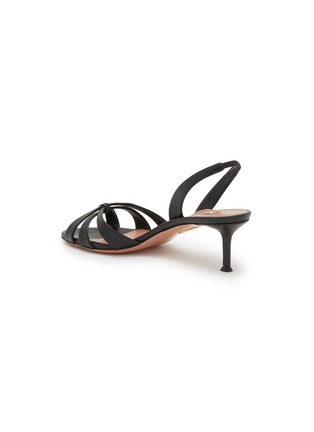  - AQUAZZURA - Tati 50 Nappa Sandals
