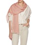 Figure View - Click To Enlarge - LANE'S - The New H Modal Silk Cashmere Shawl