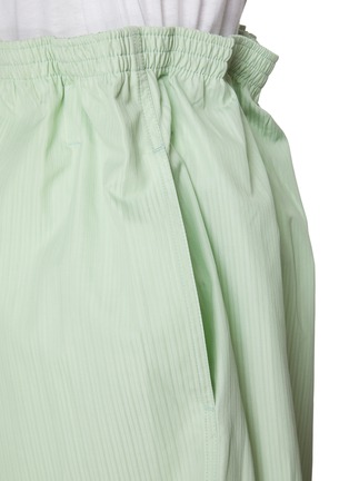  - PRADA - Pleated Knee Length Cotton Skirt