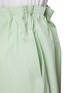  - PRADA - Pleated Knee Length Cotton Skirt