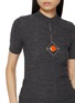  - PRADA - Short Sleeve Pendant Knit Top