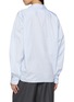 Back View - Click To Enlarge - PRADA - Ruched Front Cotton Poplin Shirt