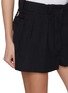  - PRADA - Chevron Wool Shorts