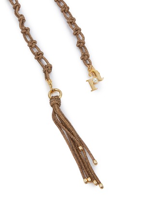 Detail View - Click To Enlarge - ROSANTICA - Capri Crystal Phone Strap