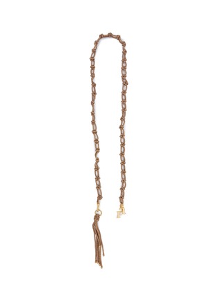 Main View - Click To Enlarge - ROSANTICA - Capri Crystal Phone Strap